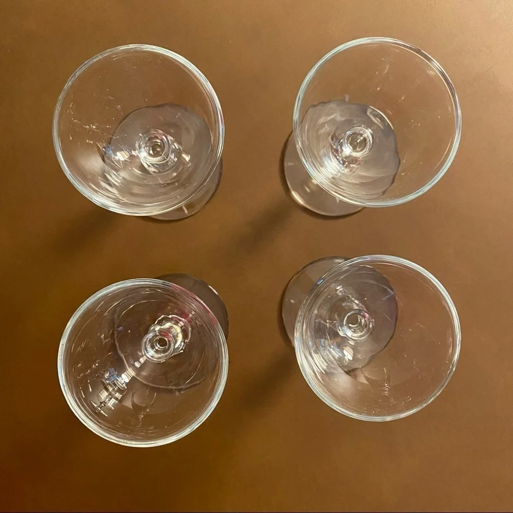 Vintage Coupe Sherry Cordial 4”Stemmed Glasses set of 12